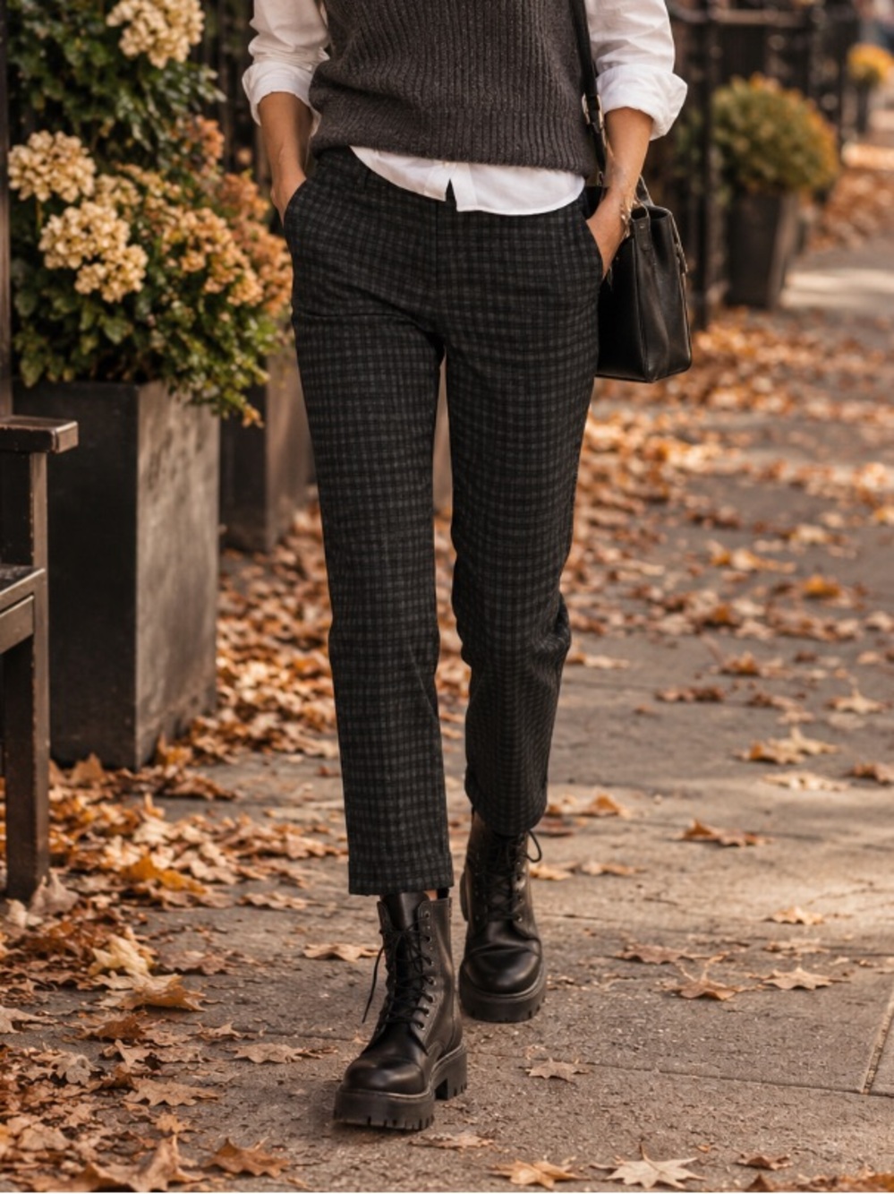 Y2K Plaid Women's Pants